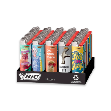 BIC® SPECIAL EDITION SERIES POCKET LIGHTER 50CT/TRAY 